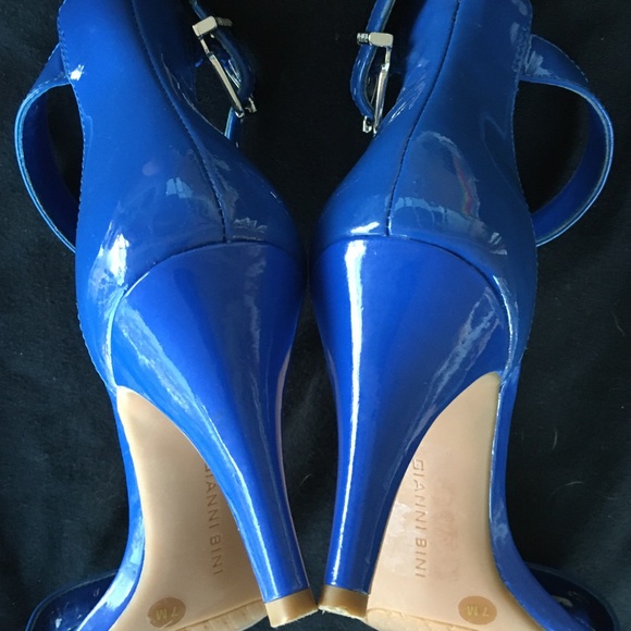 JUST REDUCED, Gianni Bini Ankle Strap Heels - Picture 6 of 8